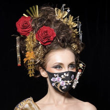 Load image into Gallery viewer, Flying Cranes (Mask)