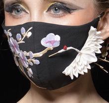 Load image into Gallery viewer, Flying Cranes (Mask)
